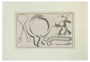 Lorenz Heister, Surgical Instruments, Etching, 1750