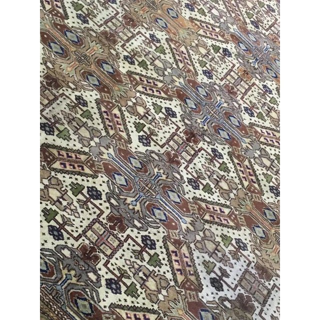 Hand Knotted Vintage Turkish Rug. 6'7" X 9'3" For Sale - Image 4 of 6