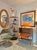 A Vintage Danish Drop Front Bar Cabinet, Circa 1960s. Petite For Sale - Image 4 of 12