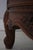 Maison Gouffe Vintage French Oak 4 Door Marble Top Console For Sale - Image 13 of 18