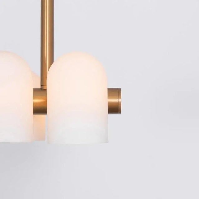 Not Yet Made - Made To Order Odyssey Brass Chandelier by Worm For Sale - Image 5 of 8