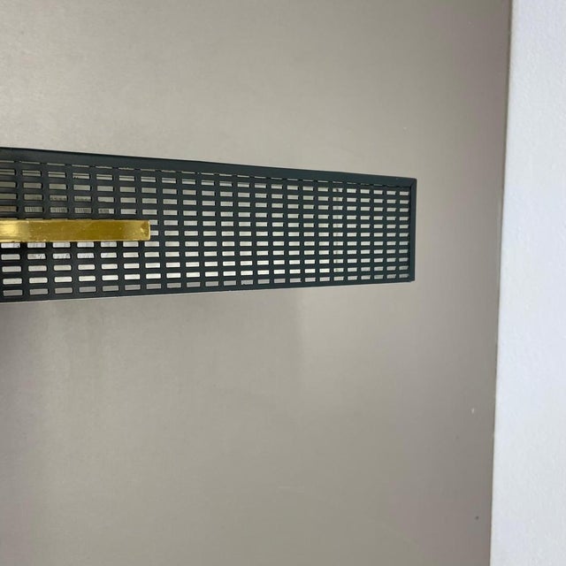 Metal Modern Brass and Metal Adjustable Wall Light, 1950s For Sale - Image 7 of 18