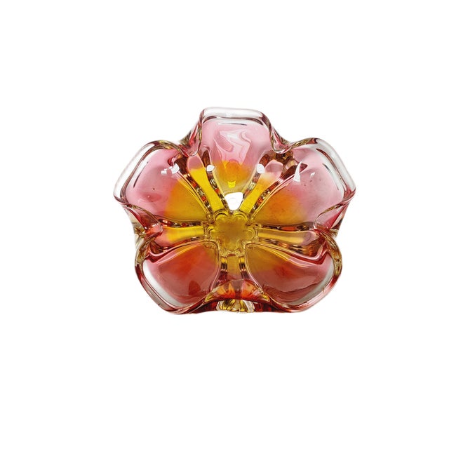 Decorative Bowl by J. Hospodka for Chribska Glassworks, Czechoslovakia, 1960s For Sale - Image 4 of 11