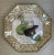 English Glass Decoupage Art Plate With Frog For Sale - Image 3 of 4