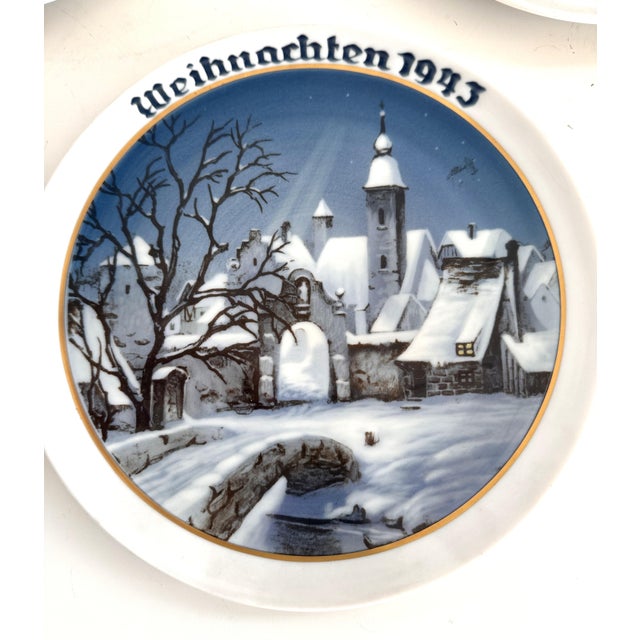 Ceramic Christmas Wall Plates from Rosenthal, 1932-1943, Set of 11 For Sale - Image 12 of 18