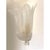 Venetian Transparent Graniglia Leaf Murano Glass Wall Sconces by Simoeng, Set of 2 For Sale - Image 9 of 12