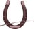 Horseshoe ceramic dog bowl 7" diameter