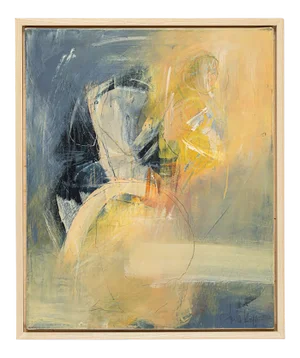 Abstract Composition, Oil on Canvas