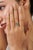 Octagon Emerald Toi Et Moi Bypass Ring With Baguette Diamonds in 14k Gold Size 6.5 For Sale In New York - Image 6 of 16