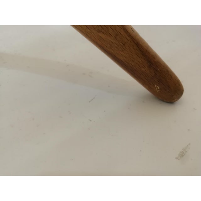 Tripod Table in Wood and Glass attributed to Cesare Lacca, Italy, 1950s For Sale - Image 12 of 16