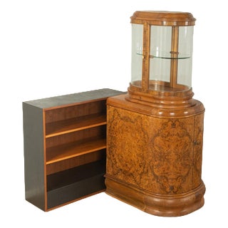 Art Deco Display Cabinet, 1930s For Sale