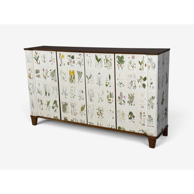 1940s Swedish Modern, Monumental Nordens Flora Cabinet, Mahogany, Sweden, 1940s For Sale - Image 5 of 18