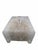 Vintage Rustic Modern Cowhide Ottoman Newly Reupholstered in Cowhide For Sale In Chicago - Image 6 of 9