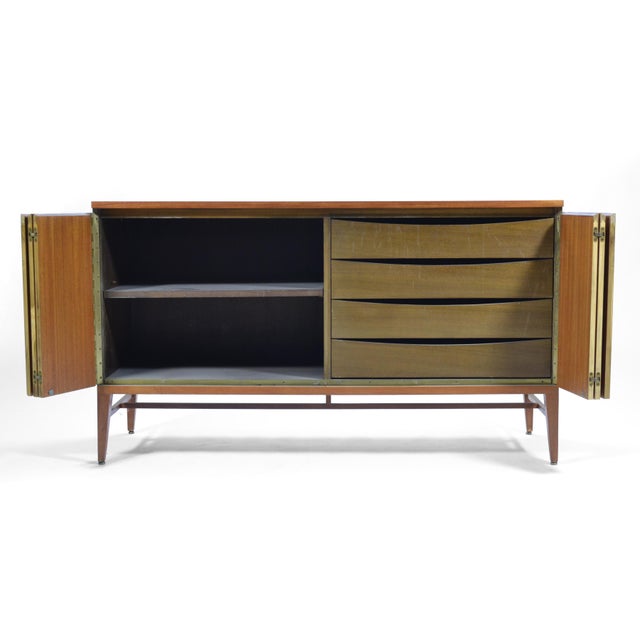 Calvin Paul McCobb Mahogany Credenza For Sale - Image 4 of 9