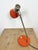 Metal Vintage Orange East German Table Lamp from Aka Electric, 1970s For Sale - Image 7 of 18