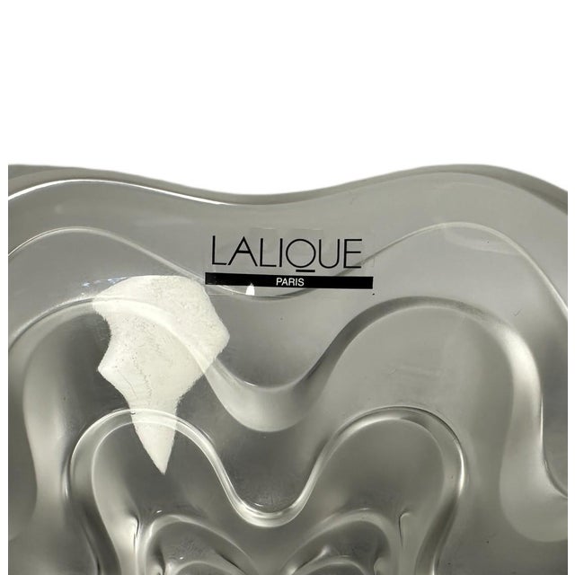Lalique Lalique Hand Crafted French Crystal Vibrations Box - France For Sale - Image 4 of 5