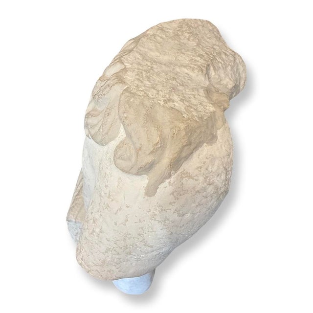 Mid 20th Century Vintage Italian Sculpture Fiber Glass Torso For Sale - Image 5 of 7