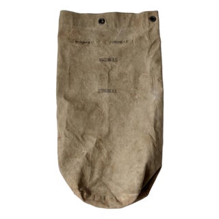 Vintage Canvas Mail Sack Postal Bag For Sale