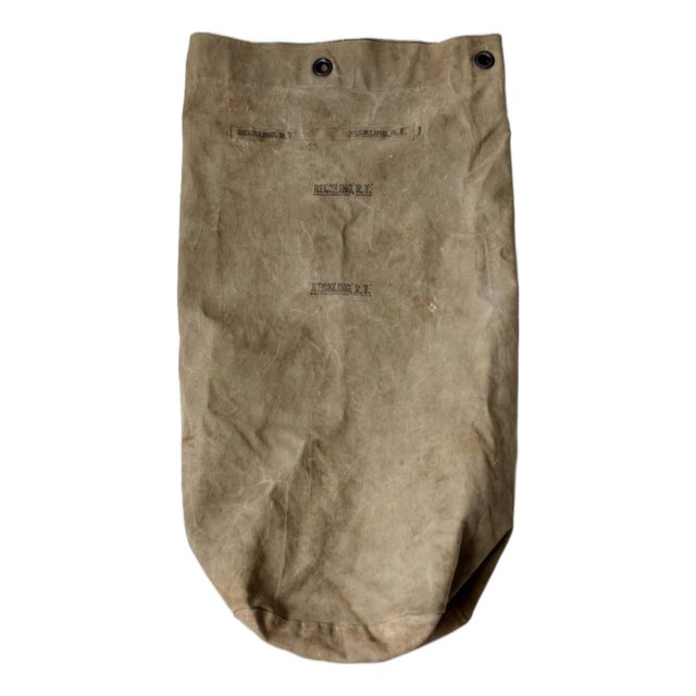 Vintage Canvas Mail Sack Postal Bag For Sale