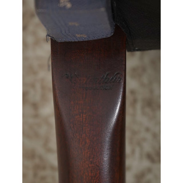 Pair Kindel Philadelphia Clawfoot Wing Back Chairs For Sale - Image 16 of 18