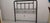 Metal 1990s Black Metal Traditional Headboard Full Size For Sale - Image 7 of 8