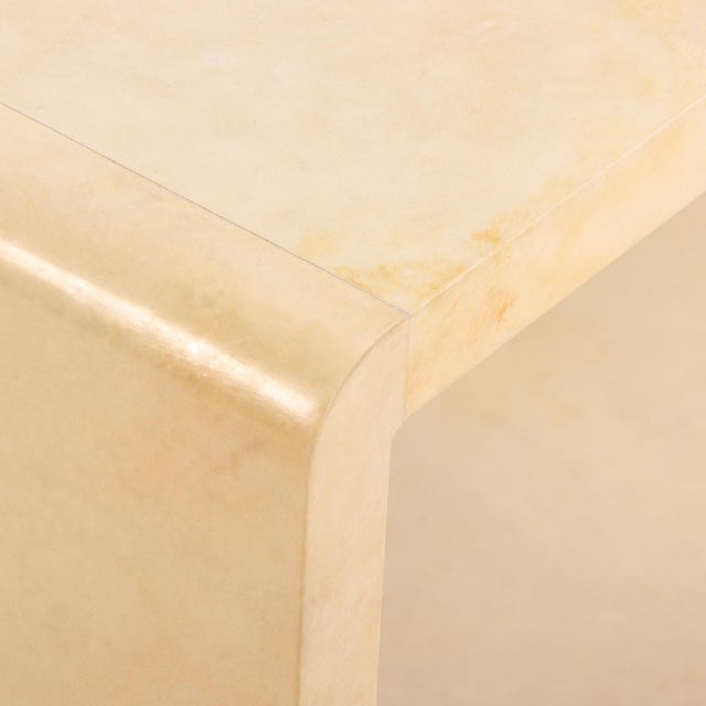 Contemporary Parchment Coffee Table or Bench For Sale In Philadelphia - Image 6 of 7