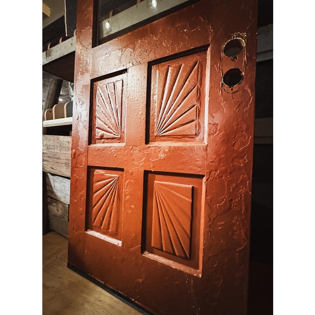 Mid-Century Four Panel Door For Sale - Image 9 of 17