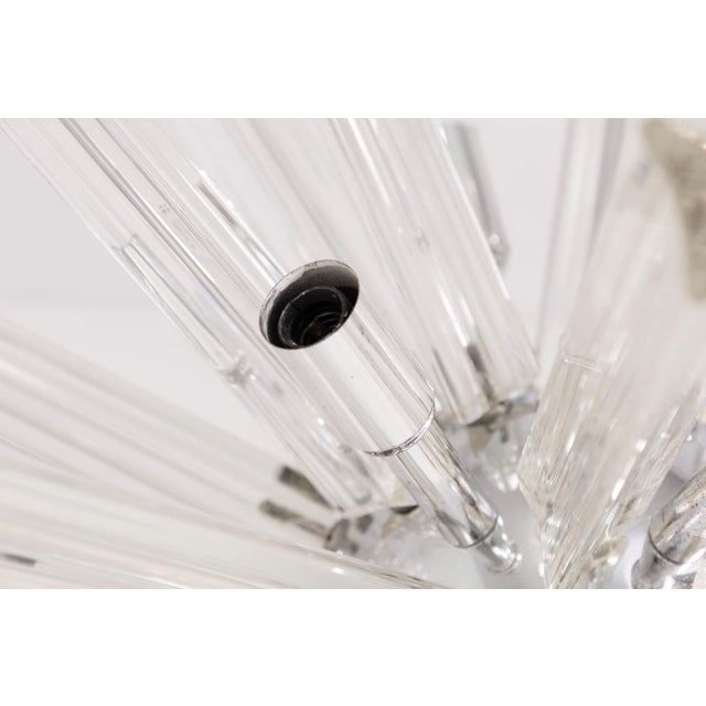 Mid Century Modernist Murano Glass Ceiling Light Fixture For Sale In Detroit - Image 6 of 7