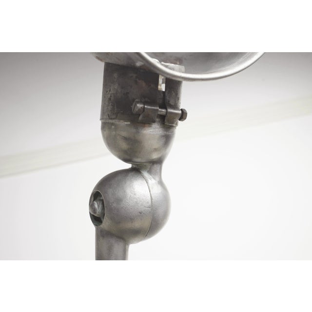 Industrial Chrome Desk Lamp from Jieldé, 1950s For Sale - Image 18 of 18