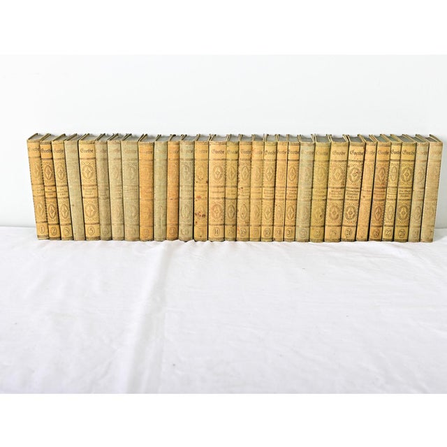 Dimensions: 7" H x 27" W x 5.13" D A fabulous collection of thirty (30) volumes by German playwright and poet Johann...