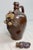 Antique Handmade Figural Calvados French Stoneware Pottery Decanter Flask For Sale - Image 13 of 15