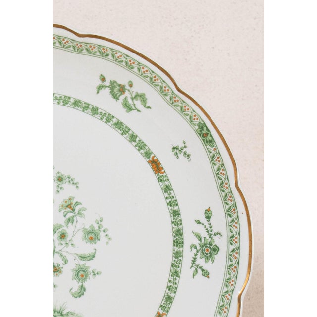 Haviland Limoges Round Platter in “Bonneval” Pattern (1971-1989) For Sale - Image 4 of 6