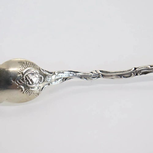 Late 19th Century American Durgin Gilt Sterling Silver Watteau