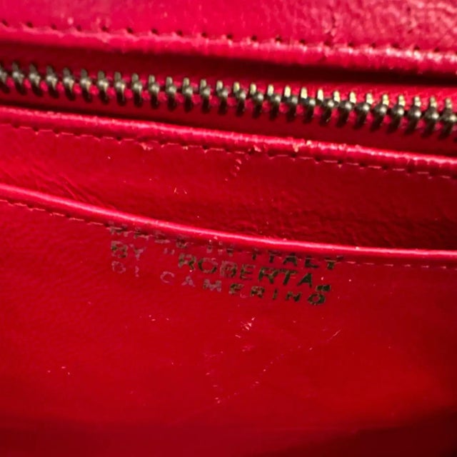 Italian An Elegant 1970s Black Velvet Hand Bag by Roberta Di Camerino For Sale - Image 3 of 11