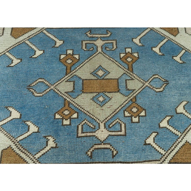 Turkish Turkish Vintage Rug 5'4" x 9'2" #20569 For Sale - Image 3 of 8