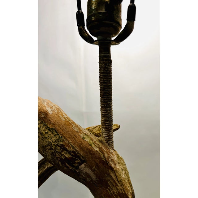 I absolutely love this vintage driftwood table lamp - it's amazing organic shape is perfect for all decor! From a MCM...