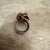 Sculptural Ring With a Silver-Toned Metal Pink Stone Krahe For Sale In San Diego - Image 6 of 9
