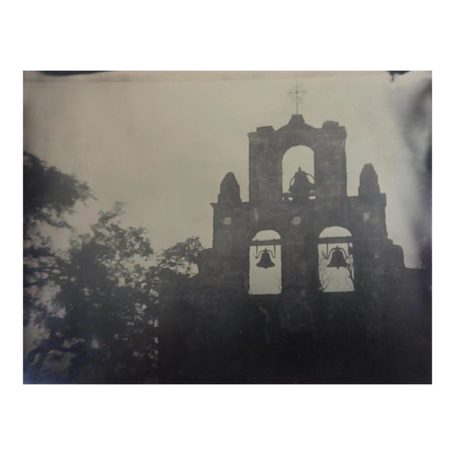 Contemporary Tintype Mission Espada San Antonio Photograph For Sale