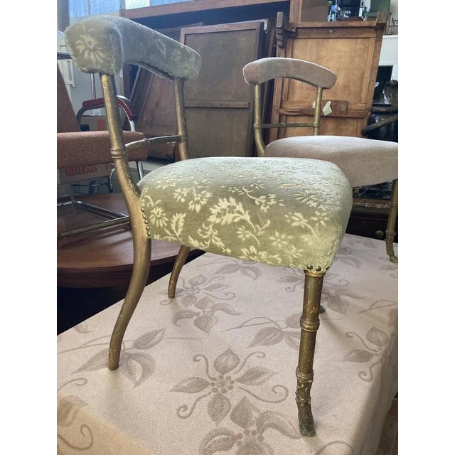 1930s Set of Art Deco Boudoir Chairs For Sale - Image 5 of 15