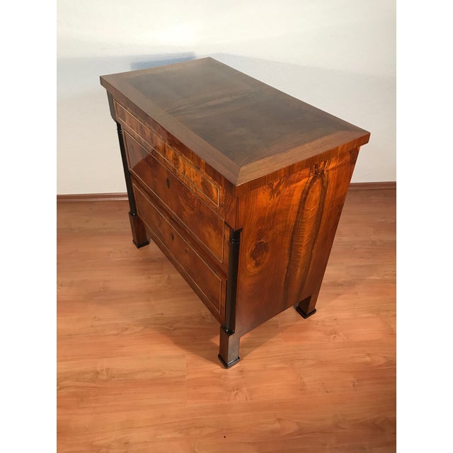 Early 19th Century Small Biedermeier Chest of Drawers, Germany 1820 For Sale - Image 5 of 6