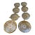 Antique T&v Limoges Bouillon Cups & Saucers, Ovington Bros., New York — Set of 11 Tressemanes & Vogt, Limoges, France, Circa 1892–1907 For Sale
