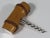 Mid-Century Corkscrew in Bamboo Finished with Silver., 1960s For Sale - Image 6 of 8