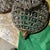 1970s Vintage Gold Metal and Crystal Small Basket Style Wall Sconces - a Pair For Sale - Image 5 of 6