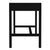 2020s Lark 40 in. W Rectangular Wood 2 Drawer Writing Desk, Washed Black For Sale - Image 5 of 8