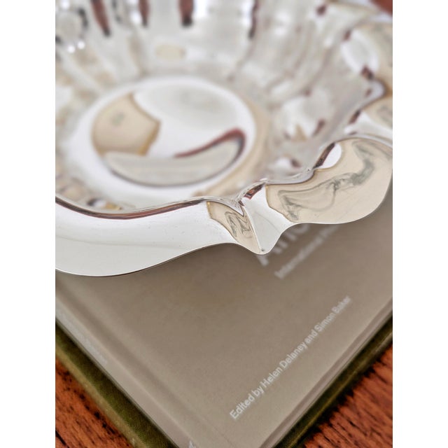 Antique Silver Plated York Flower Shaped Bowl by James Duncan, 1900s For Sale - Image 12 of 15