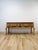 Mid 20th Century Handmade Inlaid Solid Pine Organic Modern Designer Console Table For Sale - Image 10 of 17