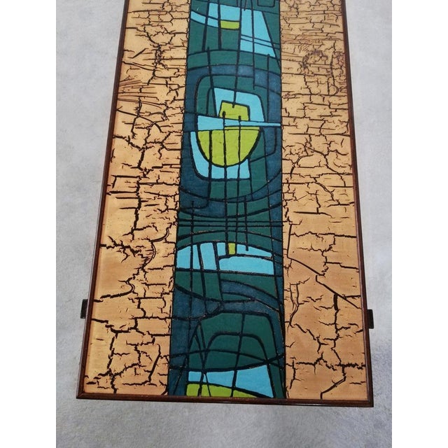 Italian Coffee Table in Enamelled Copper in the style of Paolo De Poli, 1950s For Sale - Image 12 of 18