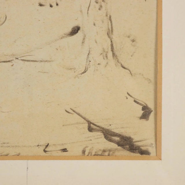 Aligi Sassu, Composition, Marker Drawing For Sale - Image 6 of 9