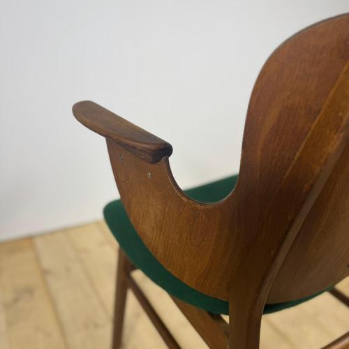 Chair by Hans Olsen for Krause's Møbelfabrik – Mid-Century Danish Design with Original Kvadrat Fabric