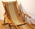 Vintage French Childrens Garden Lounger with Ottoman, 1930s For Sale - Image 3 of 11